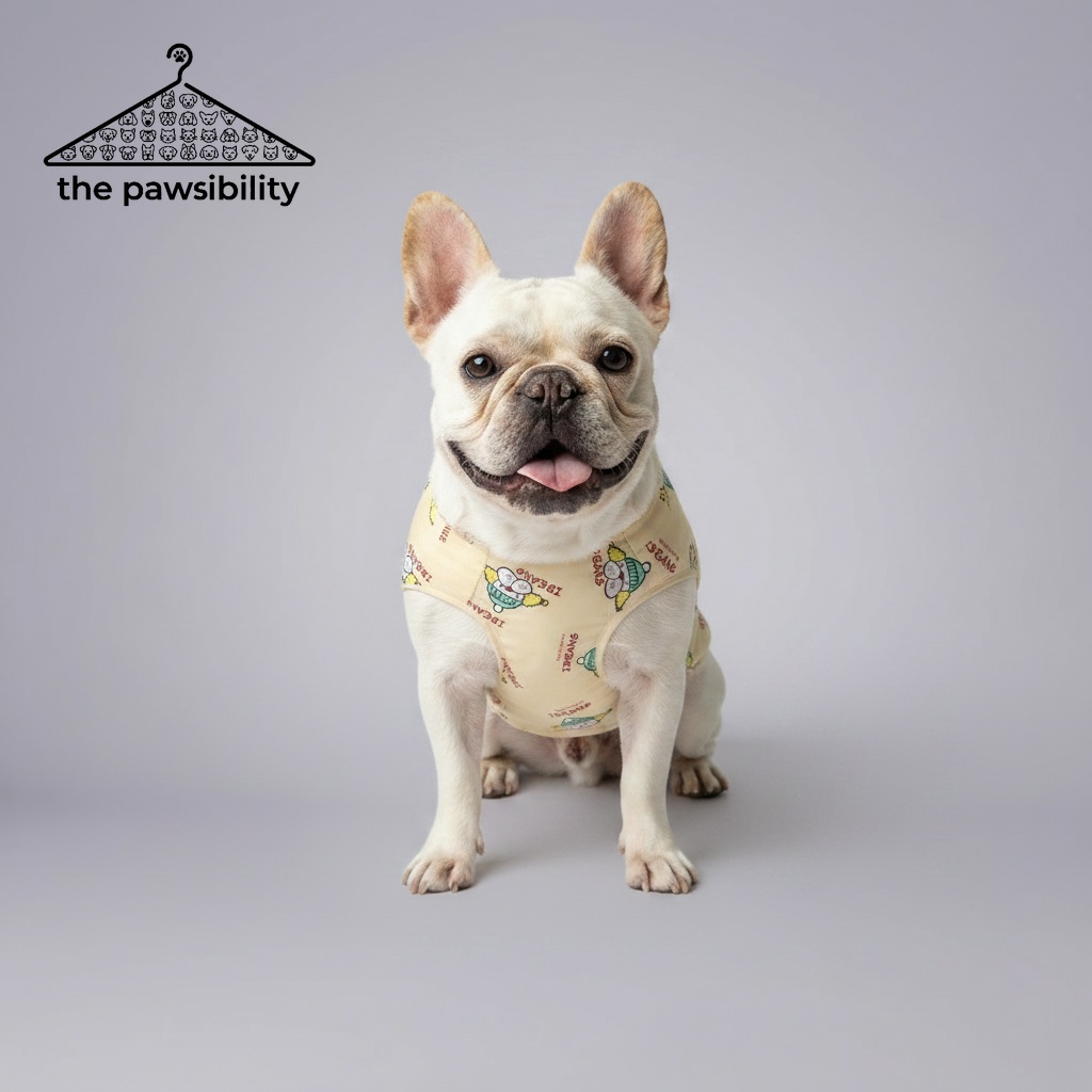 Cute Dog Cooling Vest for Small & Flat-Faced Breeds — view 6